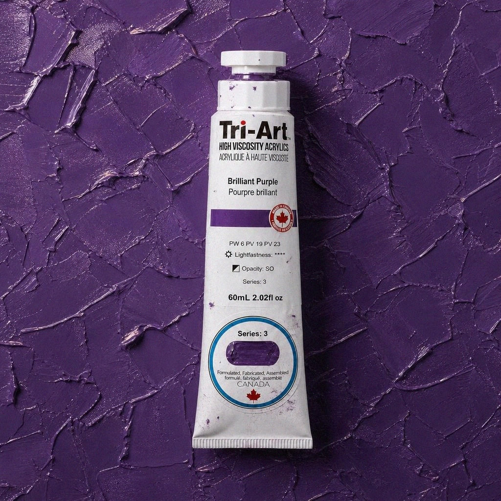 Tri-Art Haute Viscosité - Violet Brillant