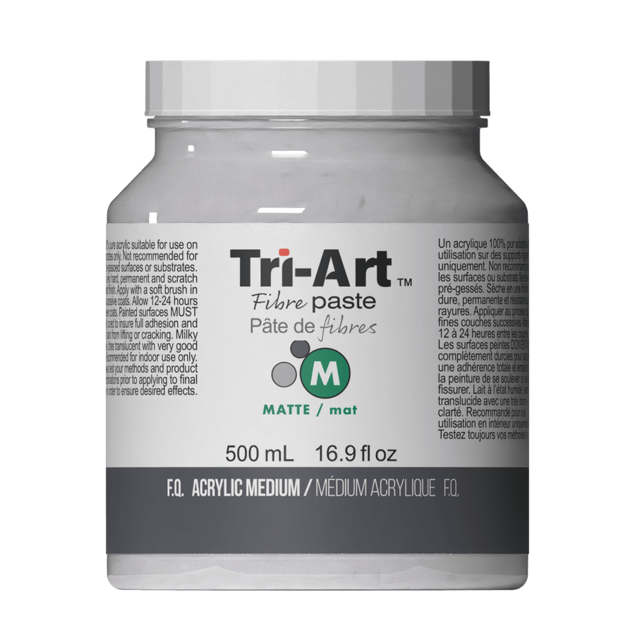 Médiums Tri-Art - Pâte de fibres