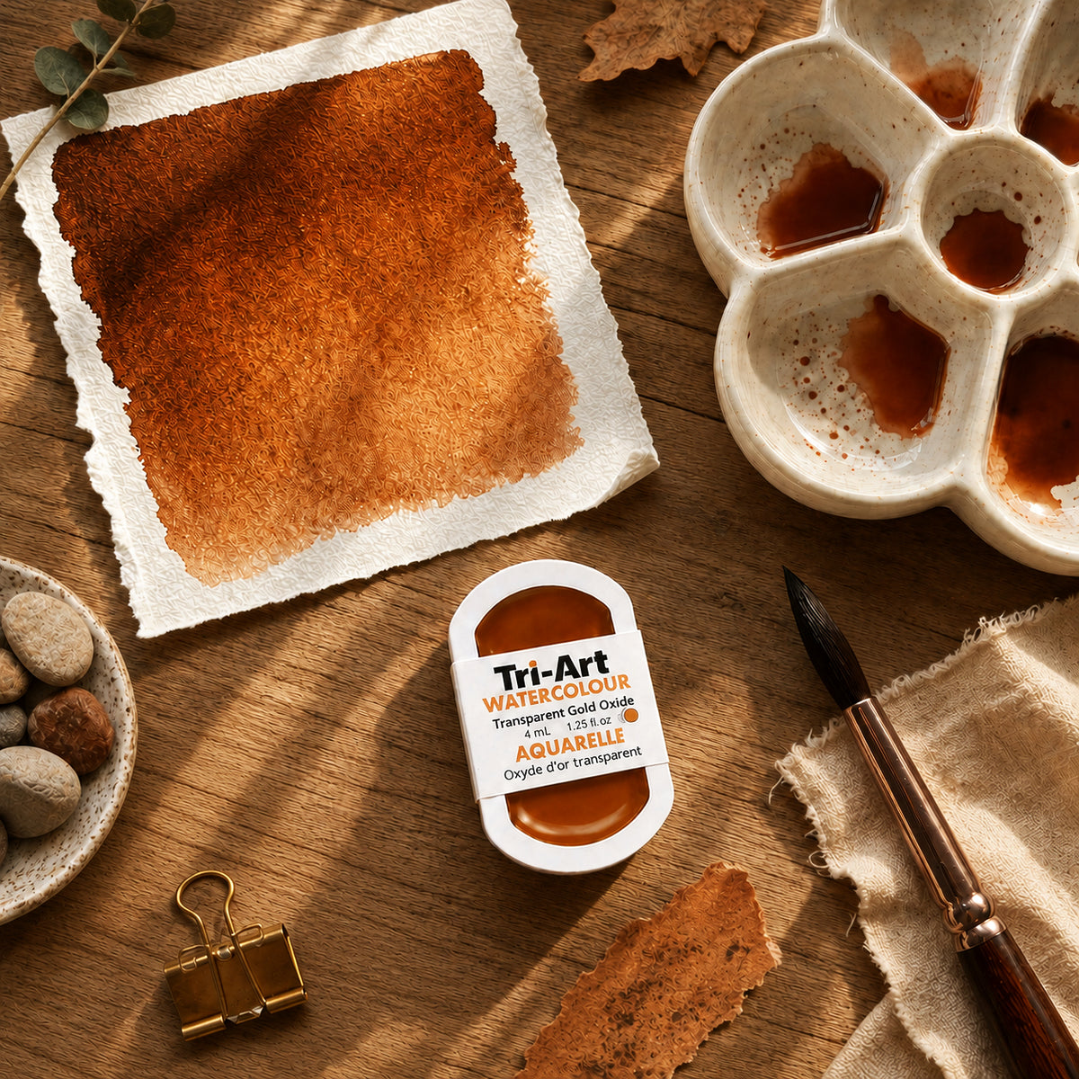 Tri-Art Water Colours - Transparent Gold Oxide