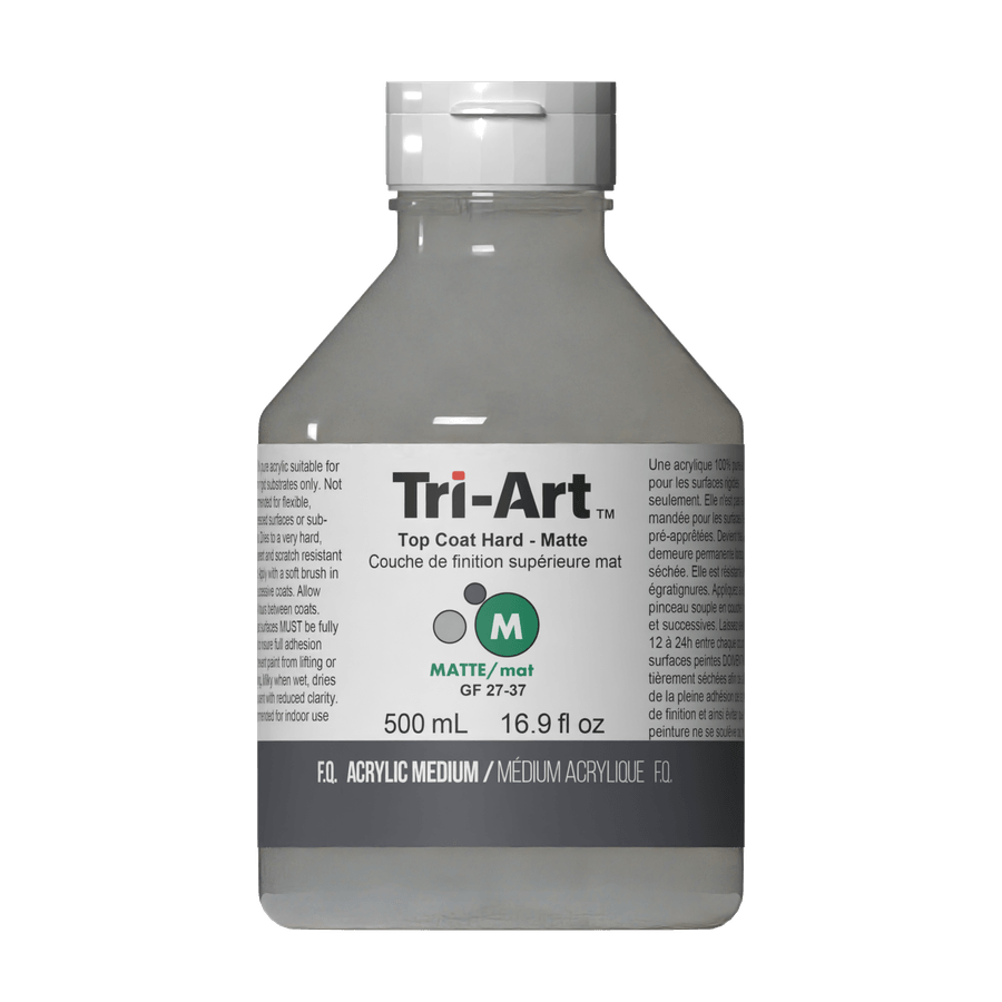 Médiums Tri-Art - Couche de finition mate dure