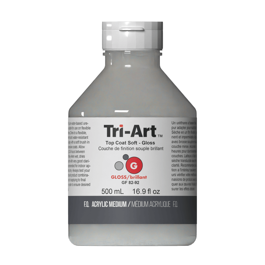 Médiums Tri-Art - Couche de finition Soft Gloss