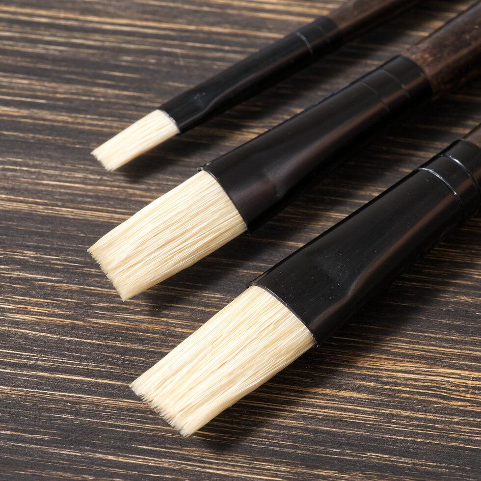 Tri-Art Artist Brushes - Long Handle Natural Bristle - Stroke - Tri-Art Mfg.