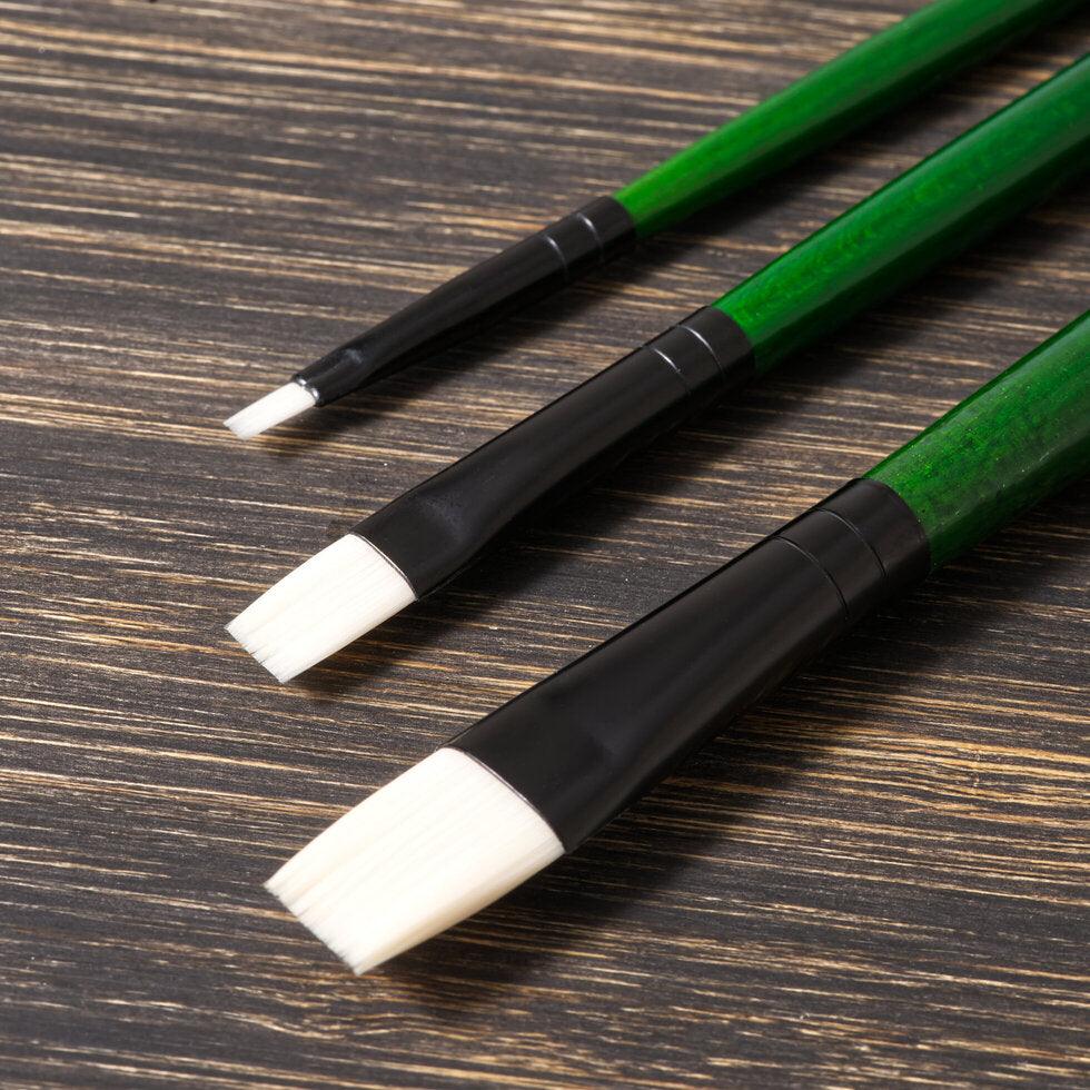 Tri-Art Artist Brushes - Long Handle Soft Synthetic - Stroke - Tri-Art Mfg.