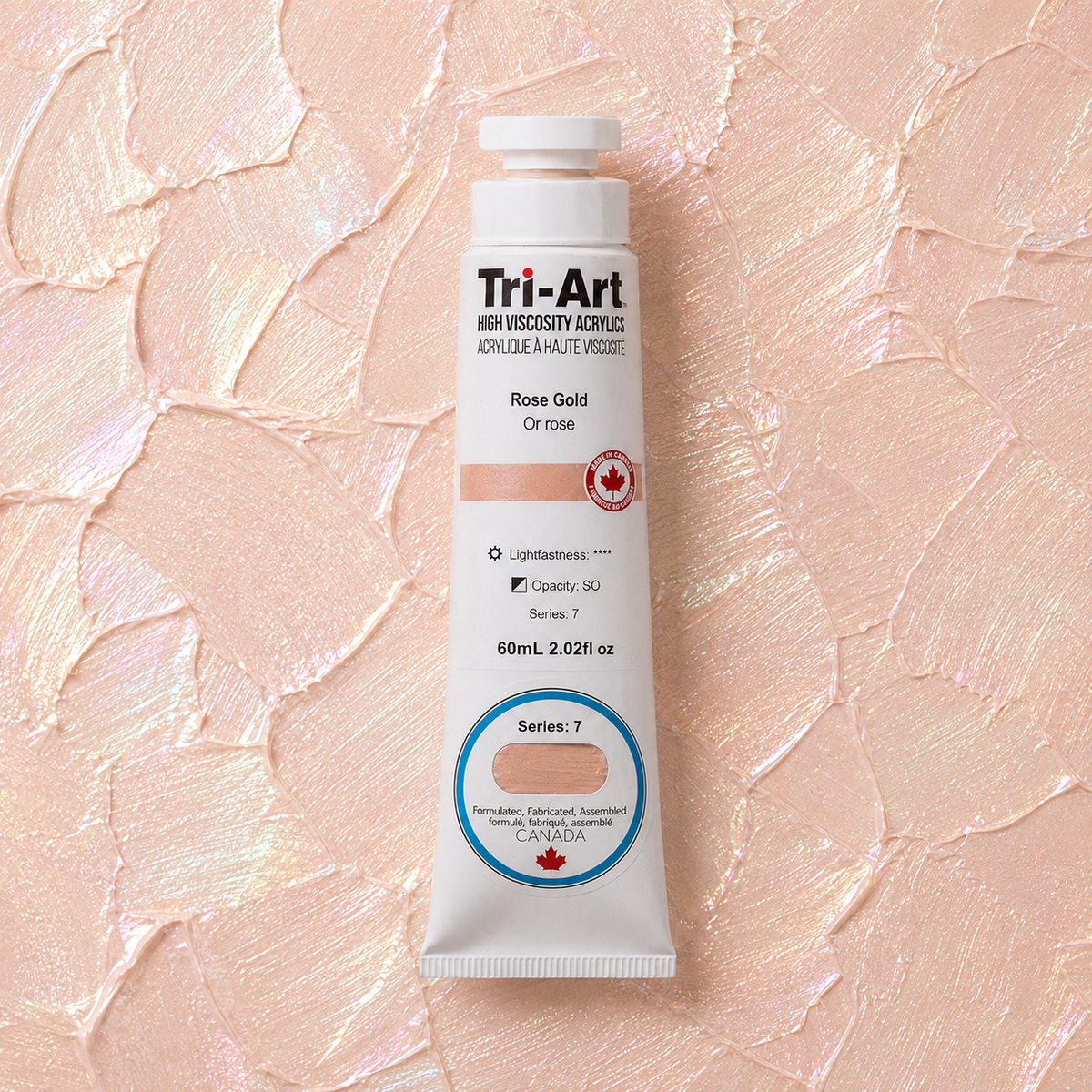 Tri-Art Haute Viscosité - Or Rose