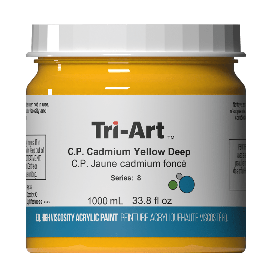 Tri-Art High Viscosity - C.P. Cadmium Yellow Deep