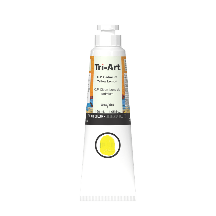 Couleurs à l'huile Tri-Art - CP Jaune Cadmium Citron