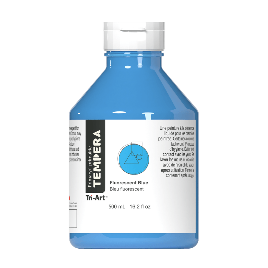 Tempera Liquide Primaire - Bleu Fluorescent