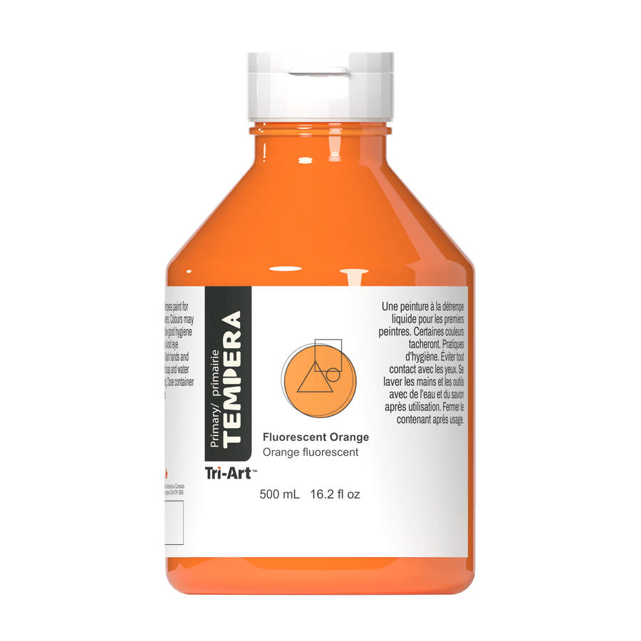 Tempera Liquide Primaire - Orange Fluorescent