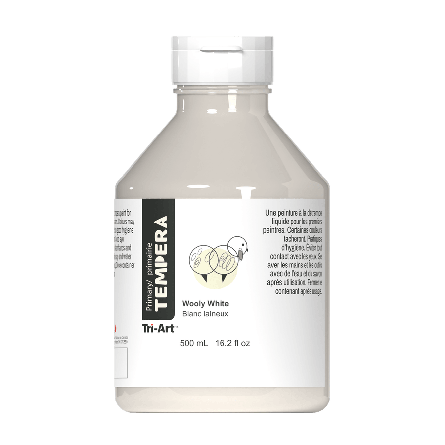 Tempéra Liquide Primaire - Blanc Laineux