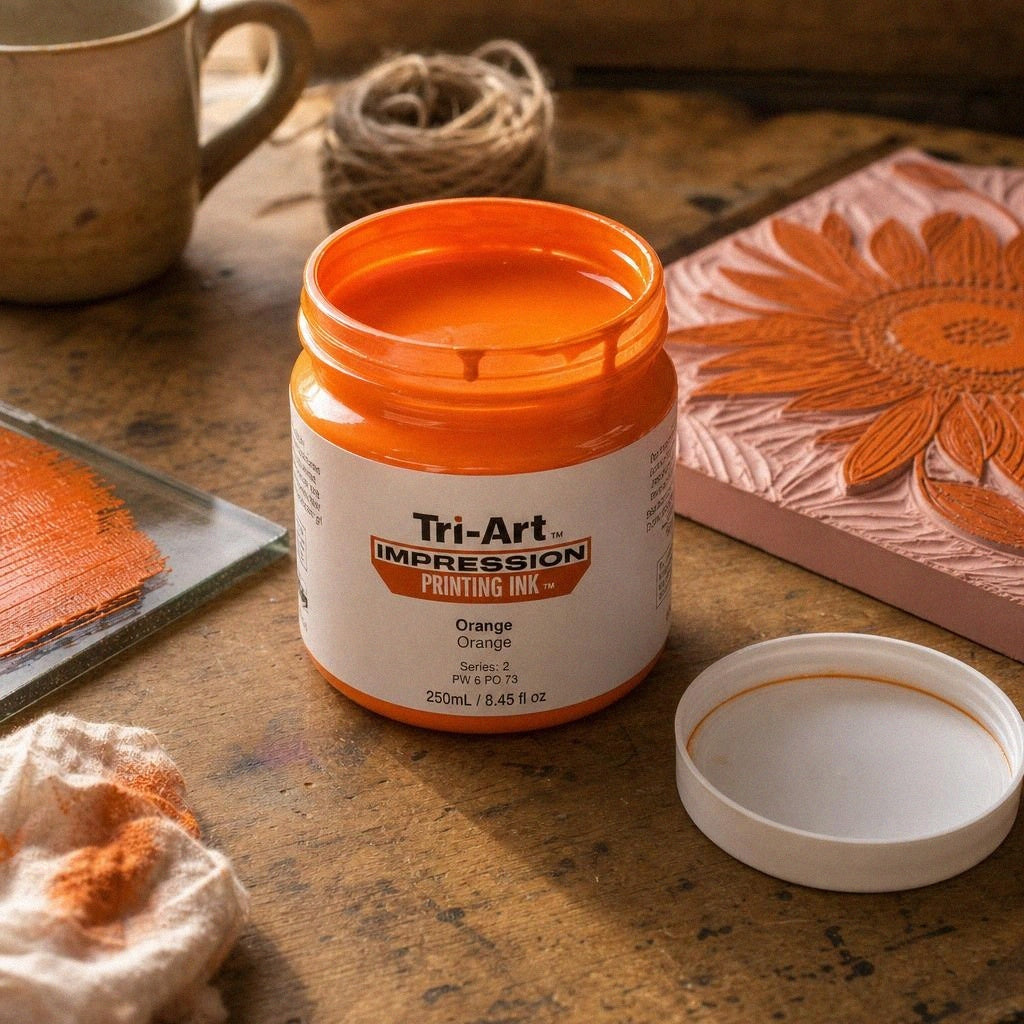 Impressions Bloc d'encre d'impression - Orange