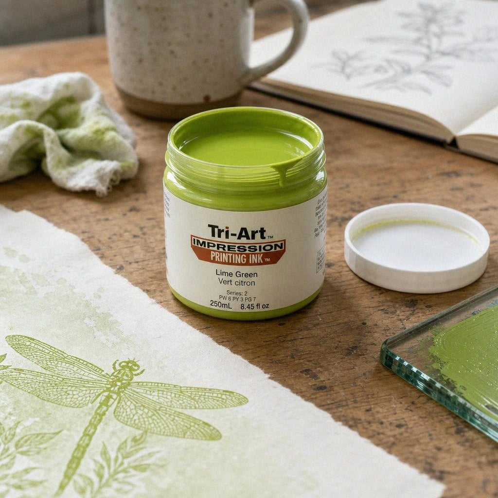 Impressions Block Printing Ink - Lime Green