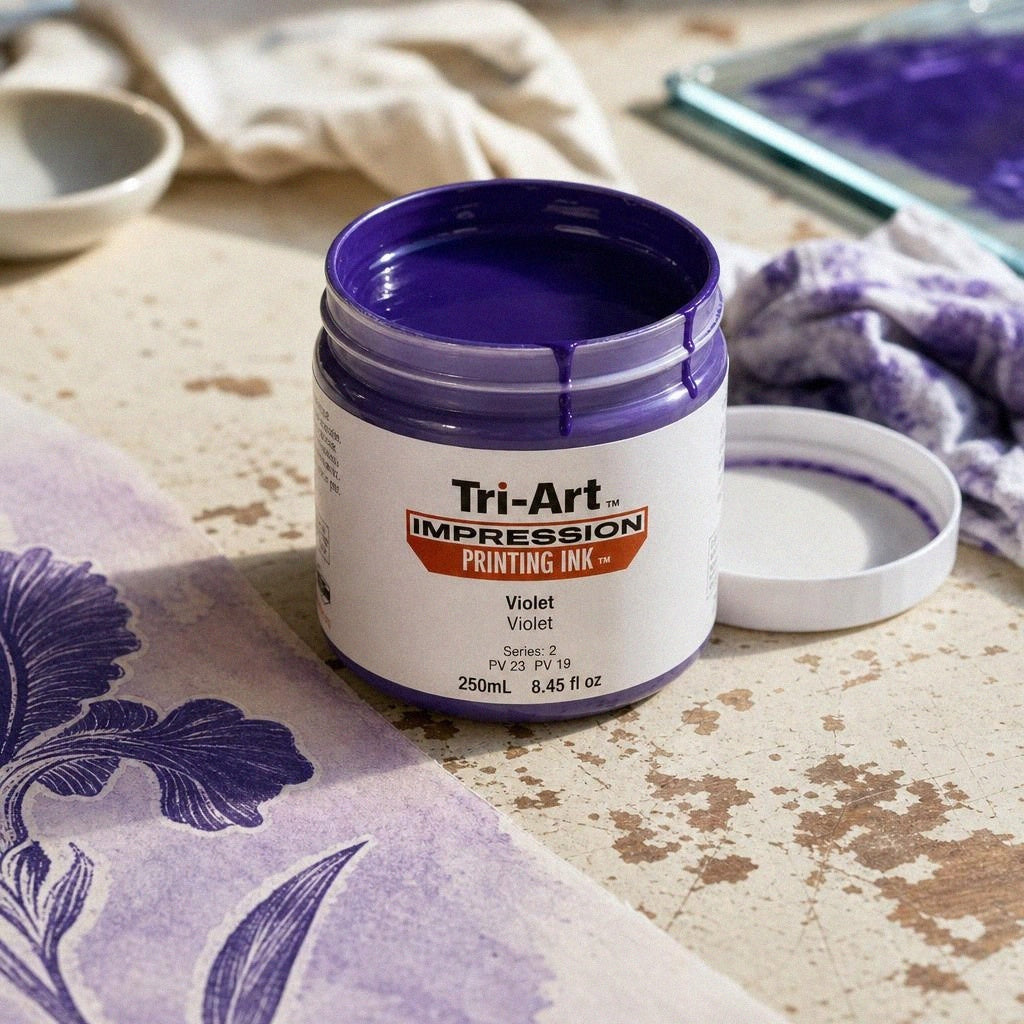 Impressions Bloc d'encre d'impression - Violet