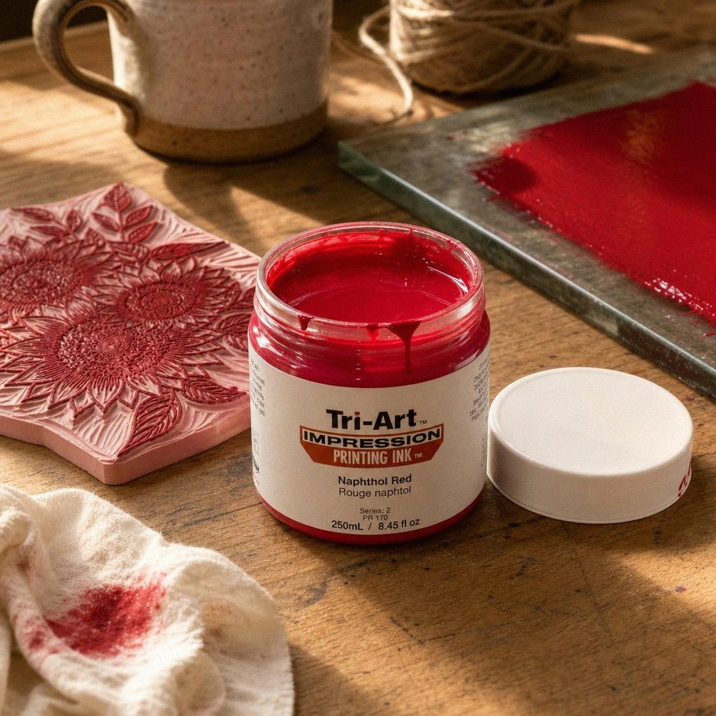 Encre d'imprimerie Impressions Block - Rouge naphtol