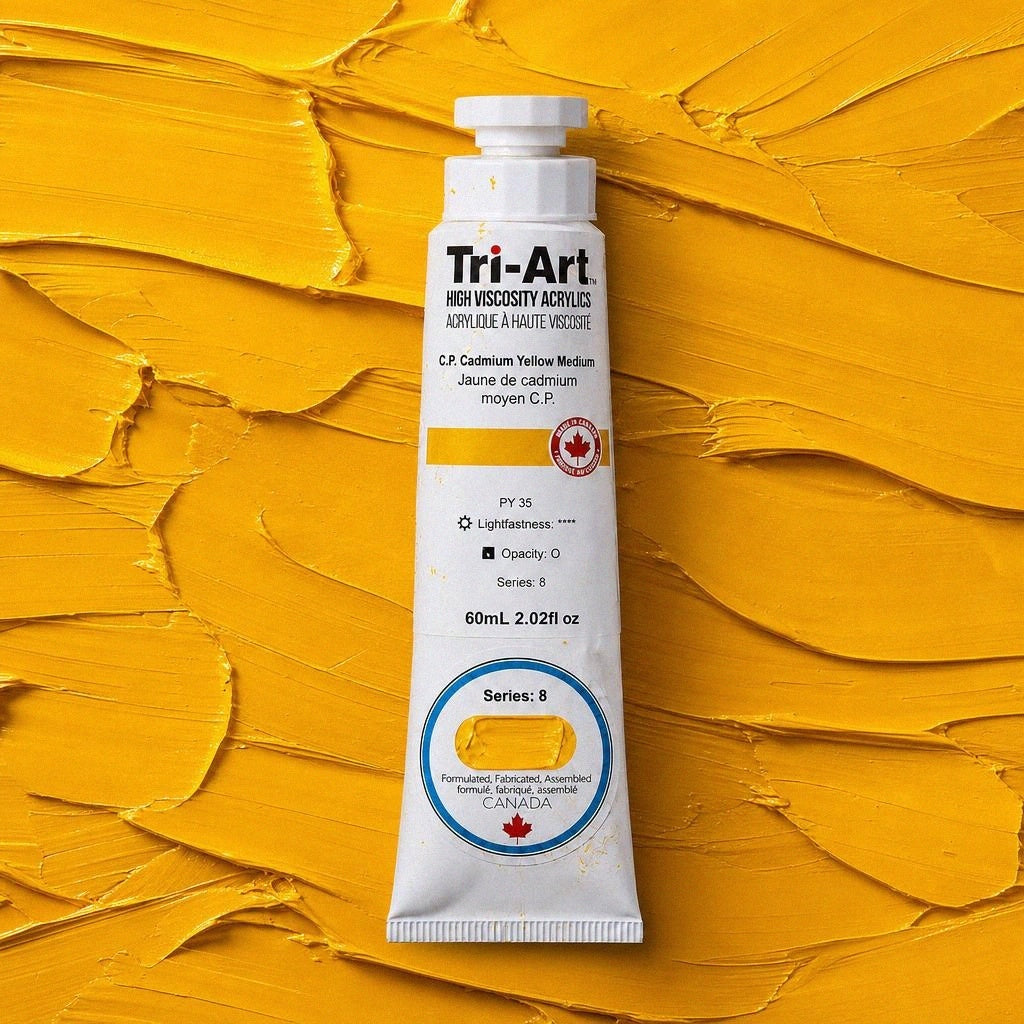 Tri-Art haute viscosité - CP jaune de cadmium moyen