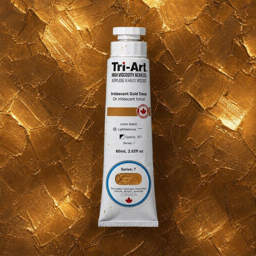 Tri-Art Haute Viscosité - Or Iridescent Profond