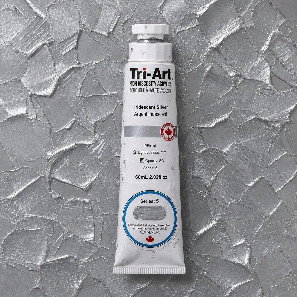 Tri-Art Haute Viscosité - Argent Irisé