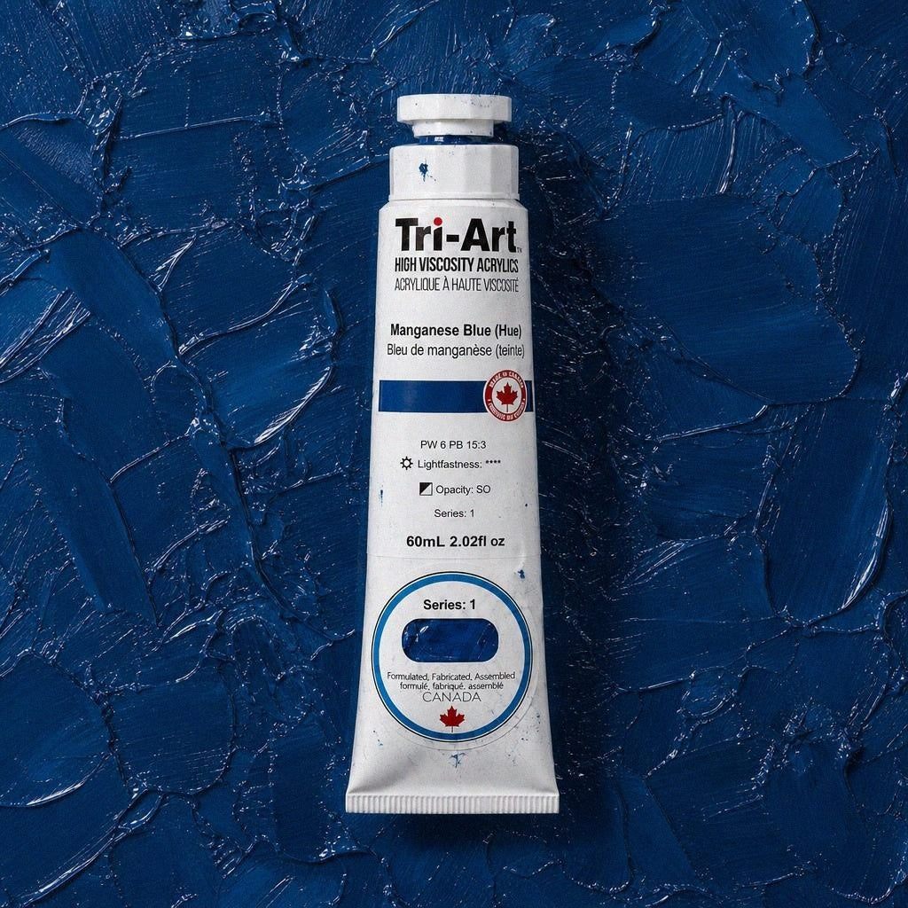 Tri-Art Haute Viscosité - Bleu de Manganèse (Teinte)