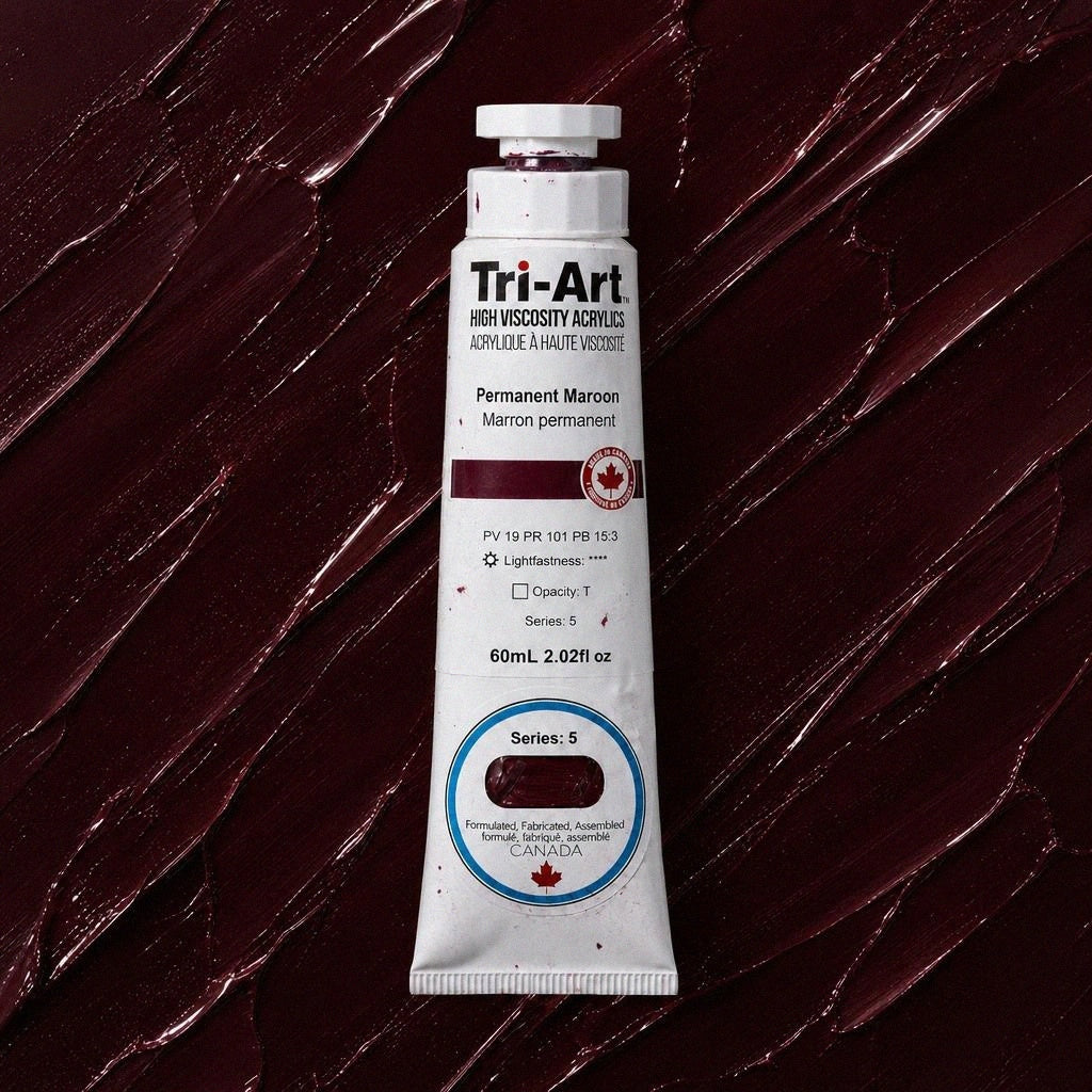 Tri-Art Haute Viscosité - Marron Permanent