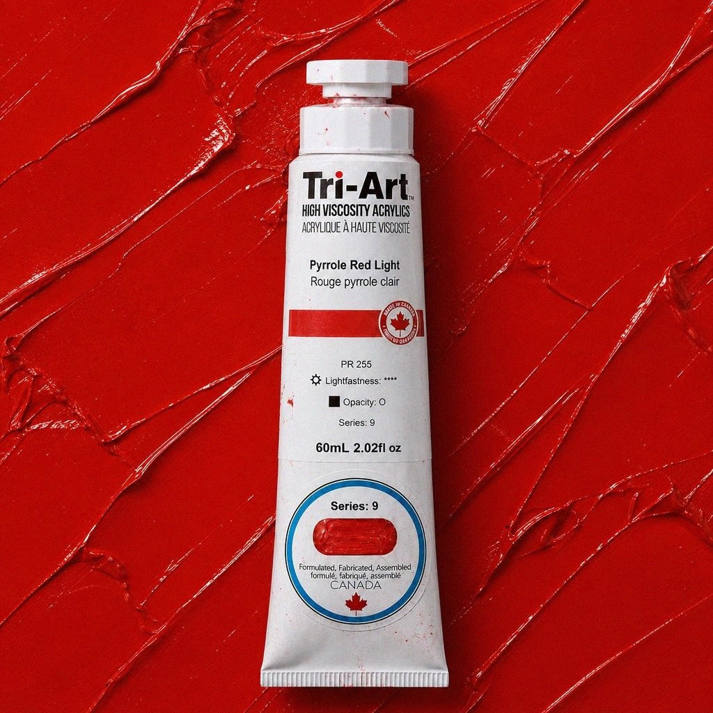 Tri-Art Haute Viscosité - Pyrrole Rouge Clair