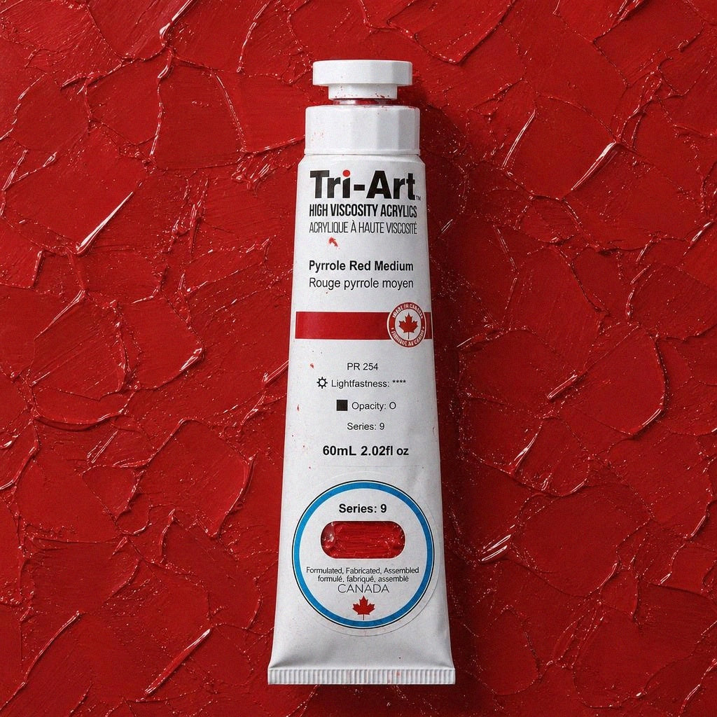 Tri-Art Haute Viscosité - Rouge Pyrrole Moyen
