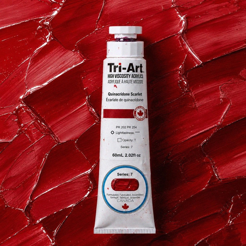Tri-Art Haute Viscosité - Quinacridone Scarlet
