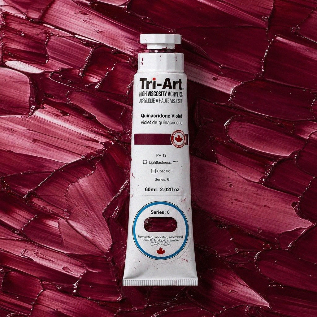 Tri-Art Haute Viscosité - Violet de Quinacridone