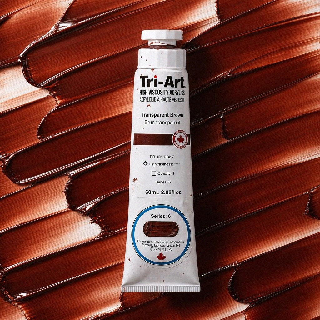 Tri-Art Haute Viscosité - Brun Transparent