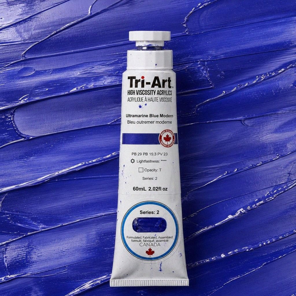 Tri-Art Haute Viscosité - Bleu Outremer Moderne