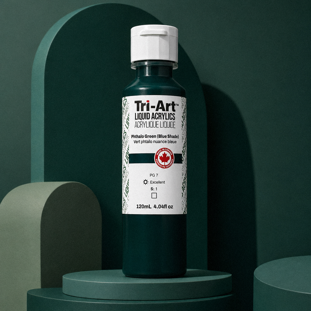 Tri-Art Liquids - Teinte Bleu Vert Phthalo
