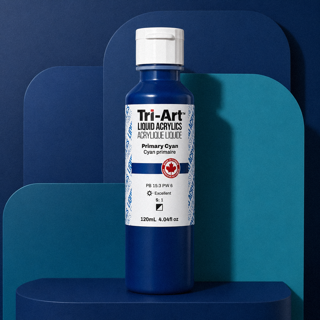 Liquides Tri-Art - Cyan primaire
