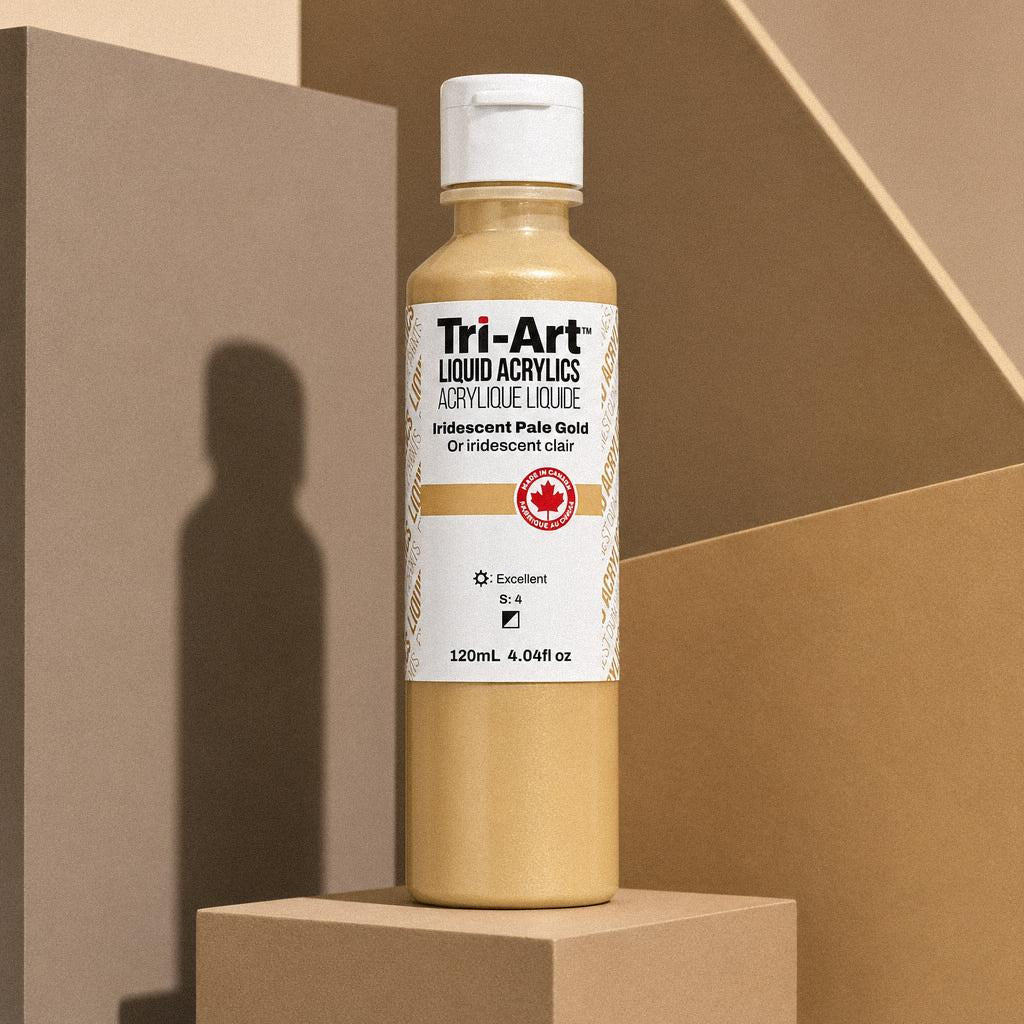 Liquides Tri-Art - Or pâle irisé