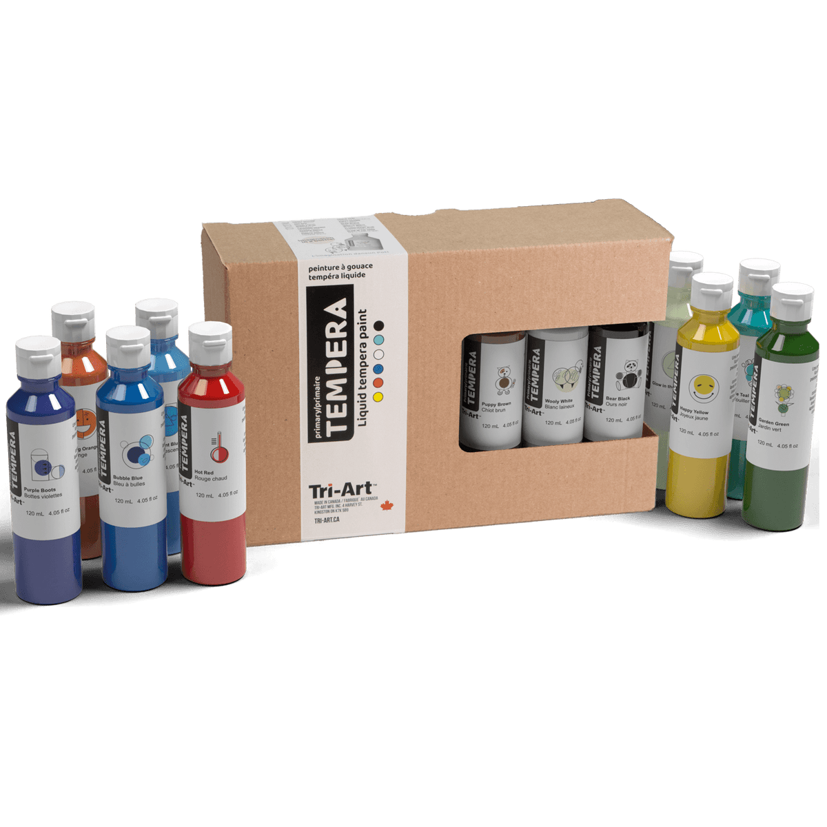 Primary Liquid Tempera - Sets - Tri-Art Mfg.