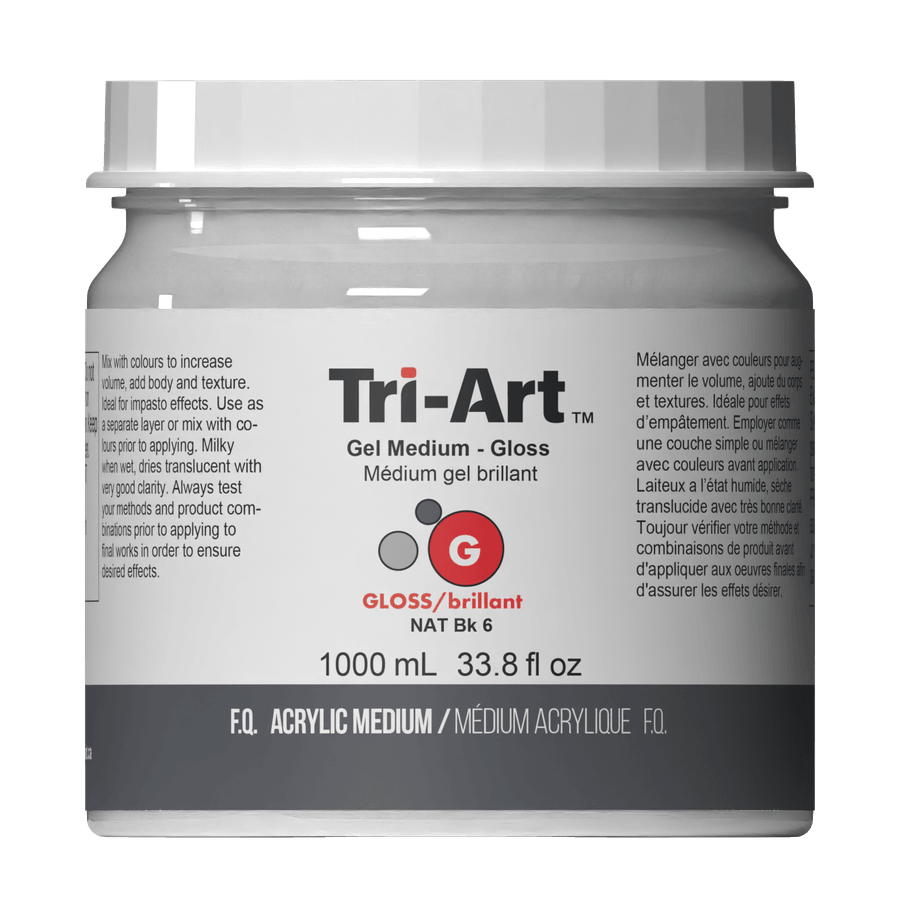 Tri-Art Mediums - Gel Medium Gloss - Tri-Art Mfg.