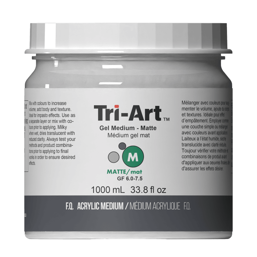 Tri-Art Mediums - Gel Medium Matte - Tri-Art Mfg.