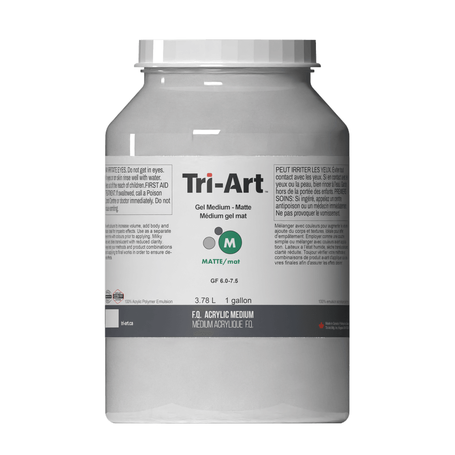Tri-Art Mediums - Gel Medium Matte - Tri-Art Mfg.