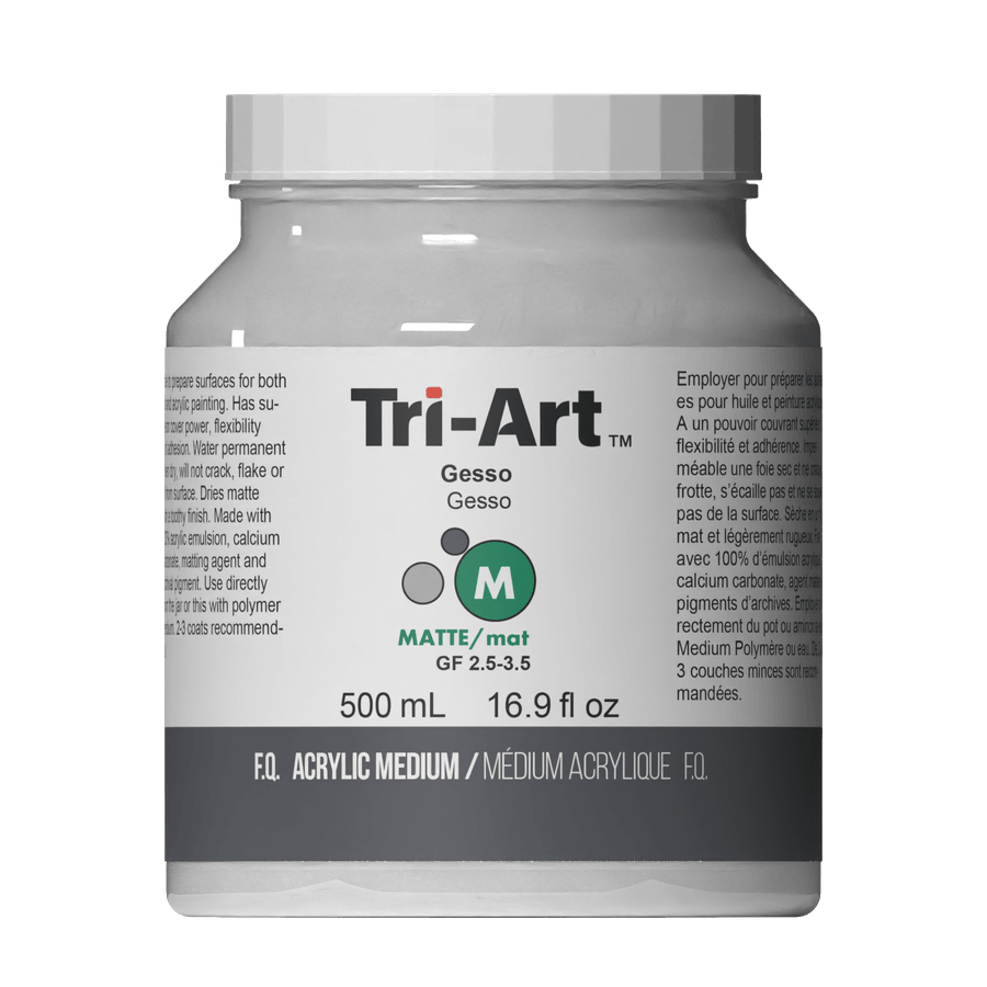 Tri-Art Mediums - Gesso - Tri-Art Mfg.