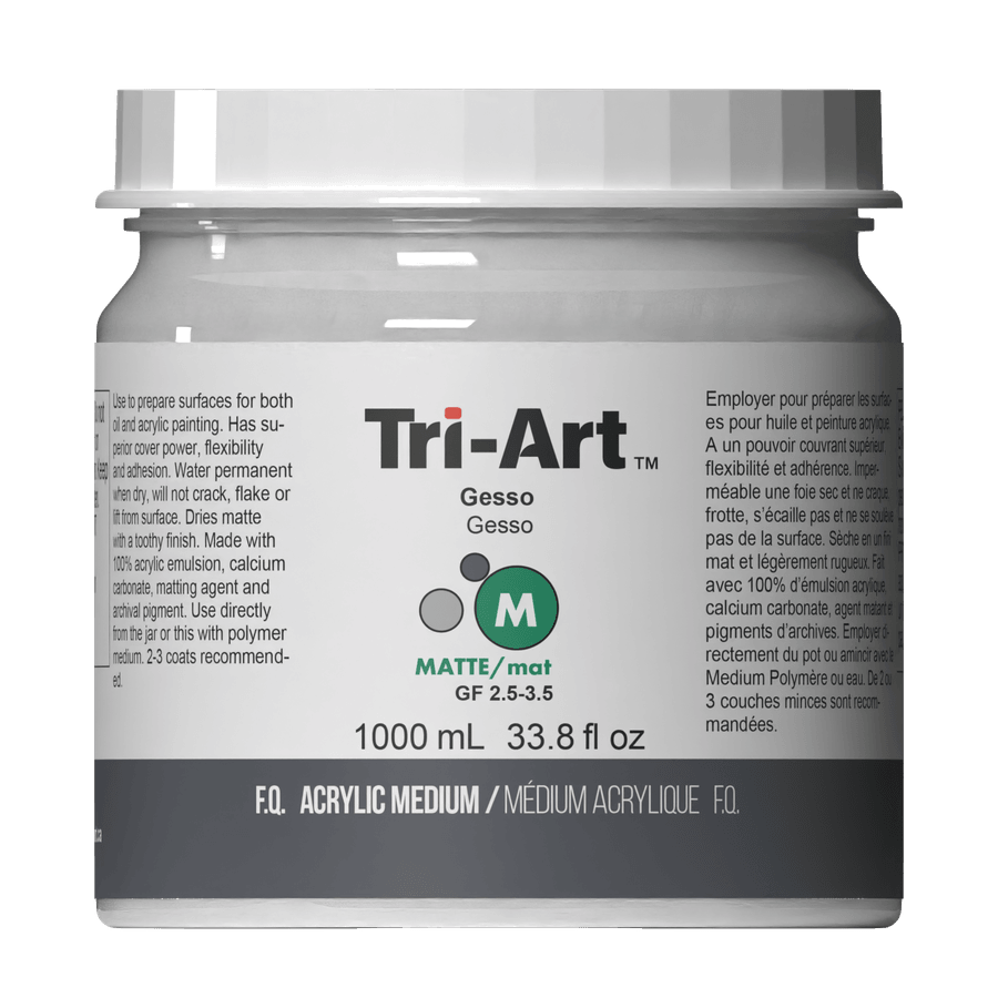 Tri-Art Mediums - Gesso - Tri-Art Mfg.