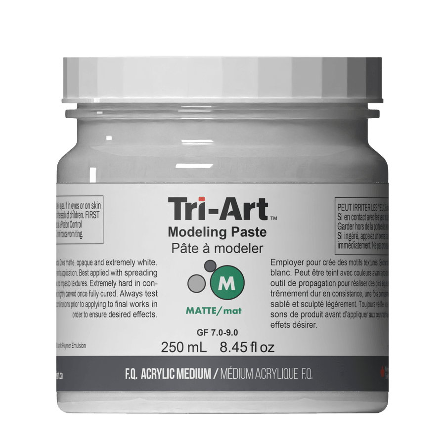 Tri-Art Mediums - Modeling Paste - Tri-Art Mfg.