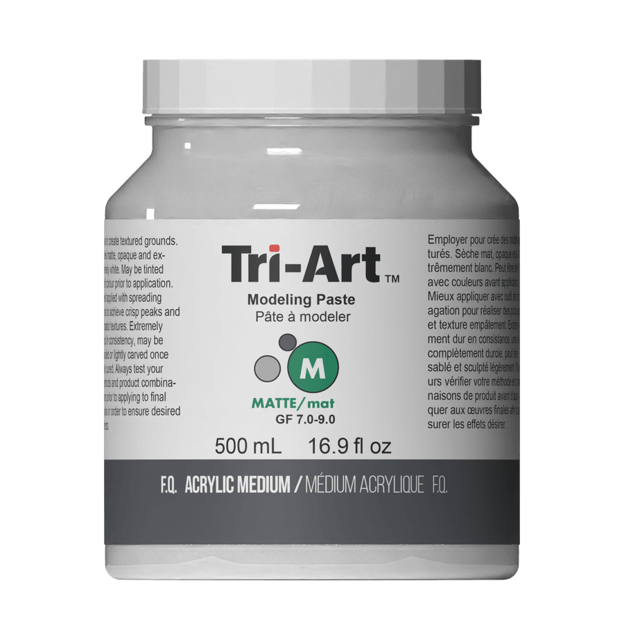 Tri-Art Mediums - Modeling Paste - Tri-Art Mfg.