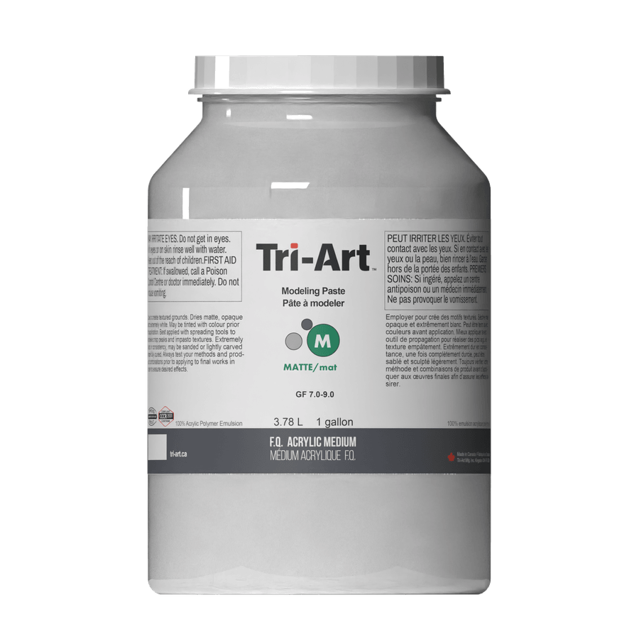 Tri-Art Mediums - Modeling Paste - Tri-Art Mfg.