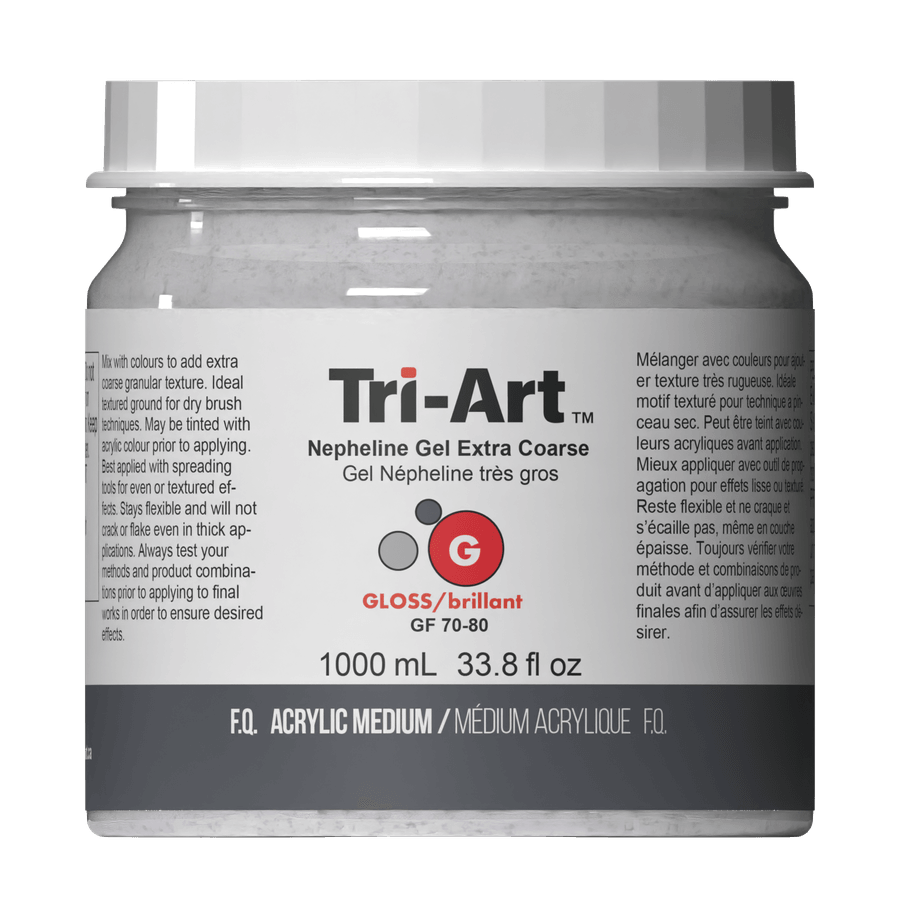 Tri-Art Mediums - Nepheline Gel Extra Coarse - Tri-Art Mfg.