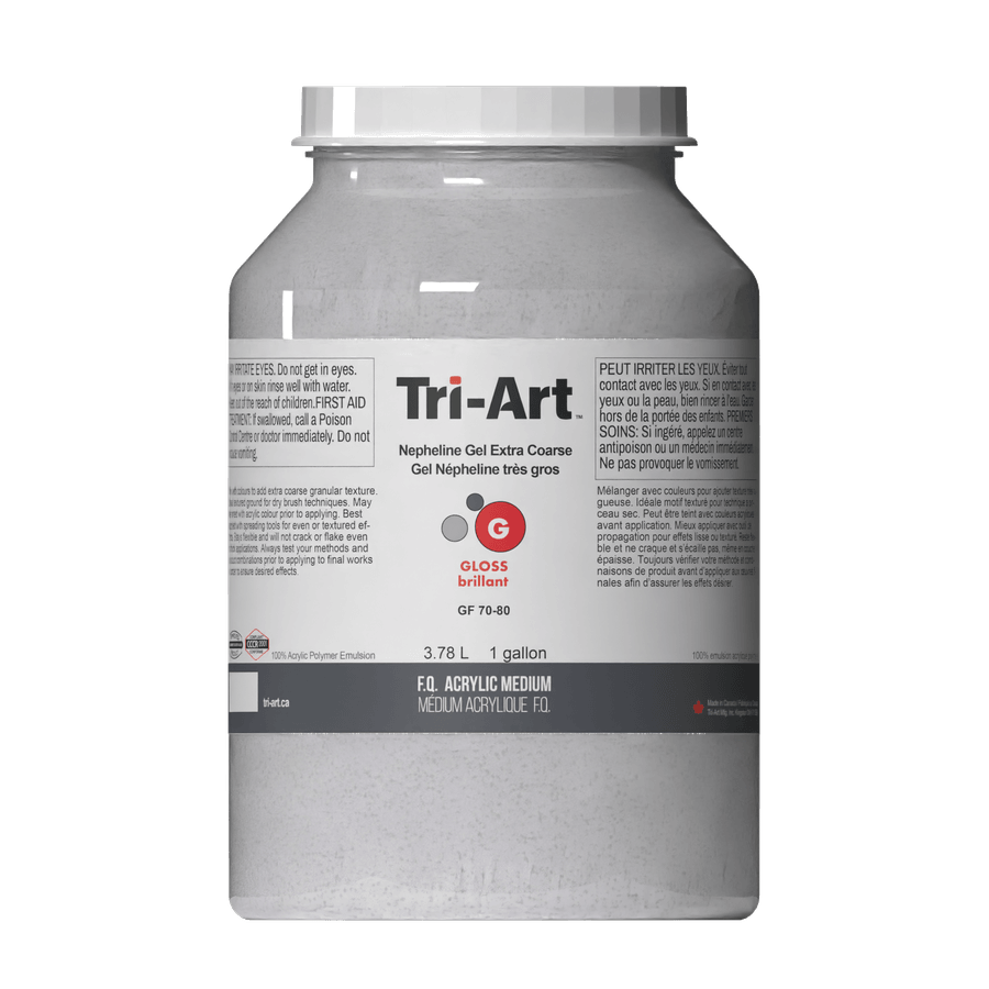 Tri-Art Mediums - Nepheline Gel Extra Coarse - Tri-Art Mfg.
