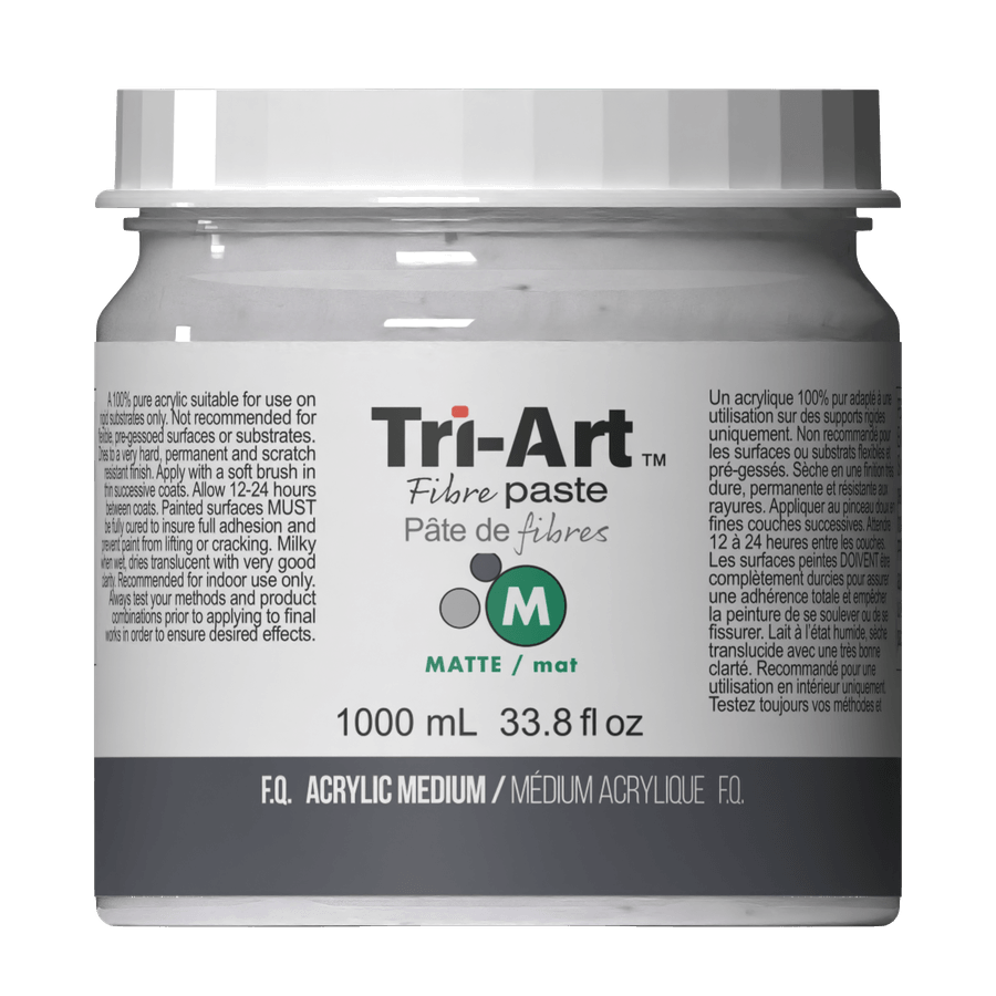 Tri-Art Mediums - Fibre Paste - Tri-Art Mfg.
