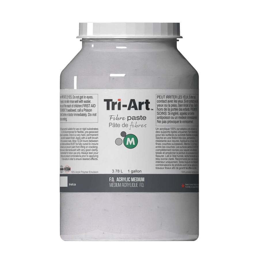 Tri-Art Mediums - Fibre Paste - Tri-Art Mfg.
