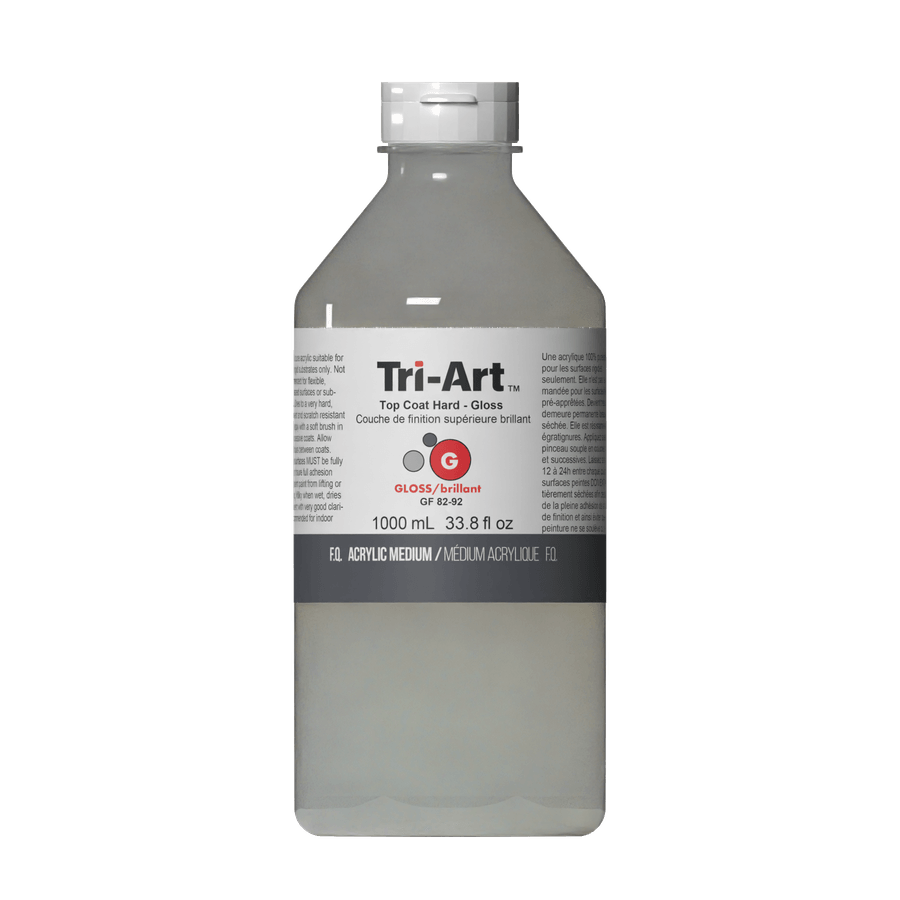 Tri-Art Mediums - Top Coat Hard Gloss - Tri-Art Mfg.