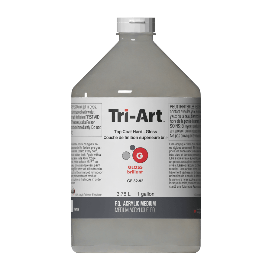 Tri-Art Mediums - Top Coat Hard Gloss - Tri-Art Mfg.