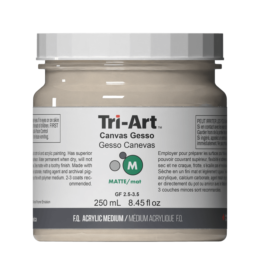 Tri-Art Mediums - Canvas Gesso - Tri-Art Mfg.