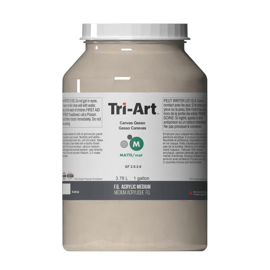 Tri-Art Mediums - Canvas Gesso - Tri-Art Mfg.