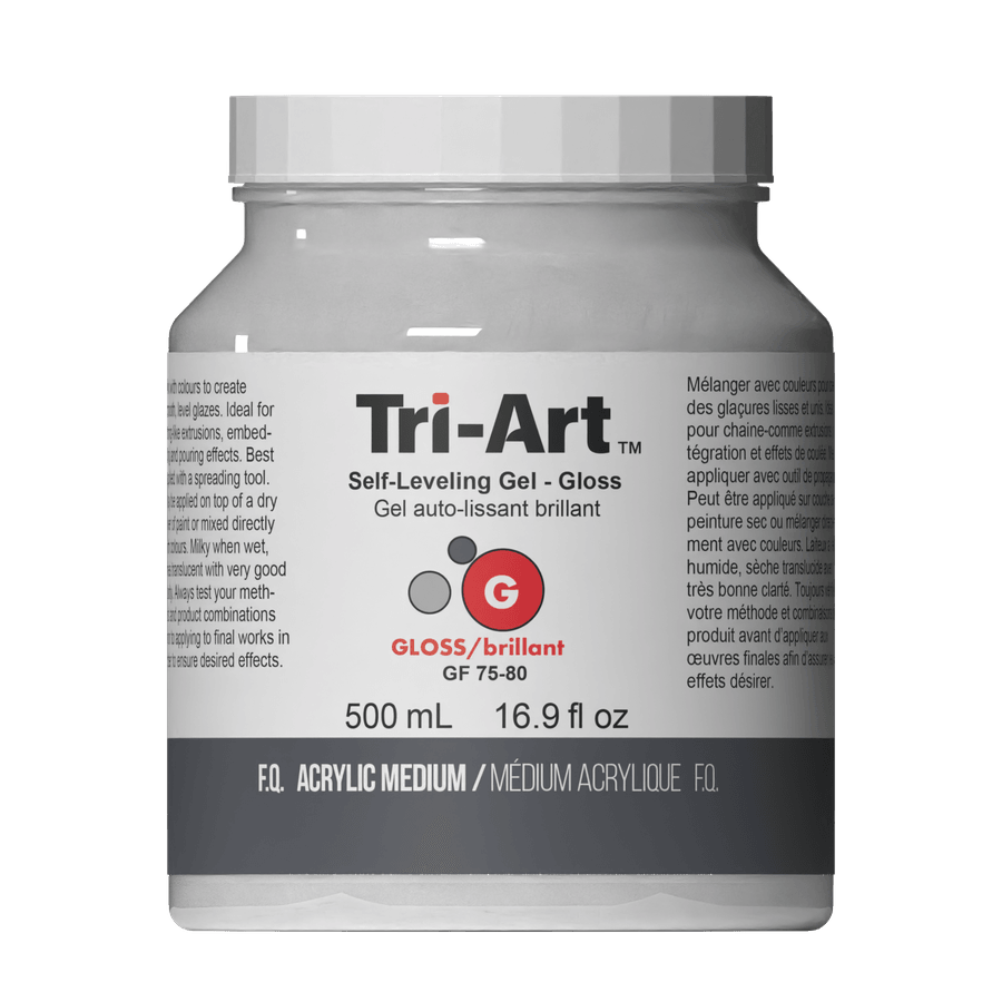 Tri-Art Mediums - Self Leveling Gel Gloss - Tri-Art Mfg.