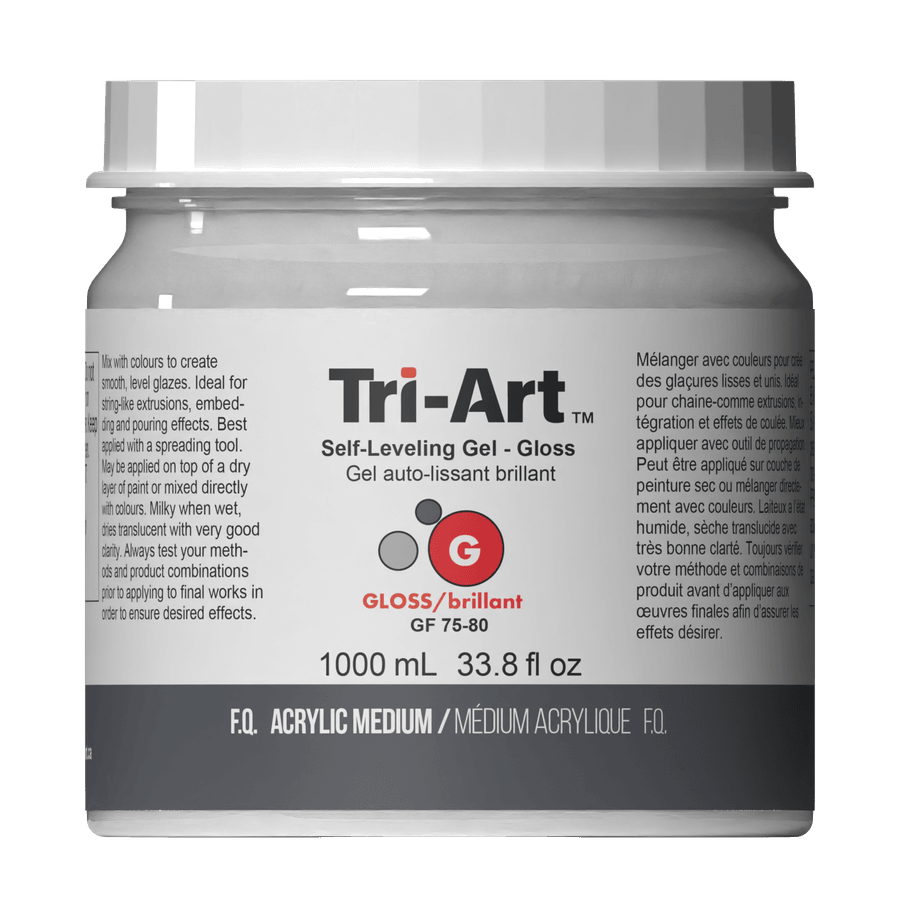 Tri-Art Mediums - Self Leveling Gel Gloss - Tri-Art Mfg.